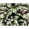 thumbnail image 5 of 6 Foot Super Full Frosted Pine Christmas Tree (6ft Unlit), 5 of 5