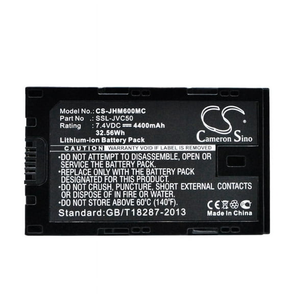 4400mAh JVC SSL-JVC50 SSL-JVC70 Battery for JY-HM360E GY-HM600 GY-HM200 GY-HM650