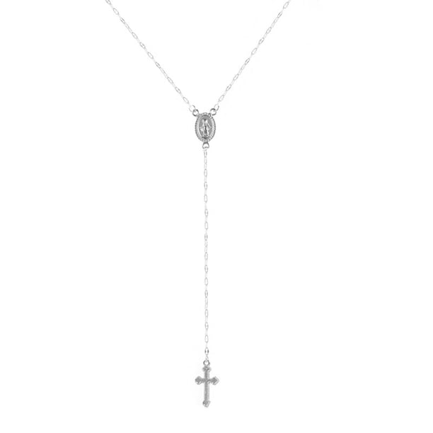 SUMENG 2023 nueva moda Vintage cruz cristiana Bohemia religiosa Rosario colgante collar para mujeres encanto joyería regalos Tan Jianjun unisex