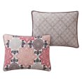 Greer 5pc Reversible Quilt Set with Throw Pillows