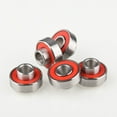 thumbnail image 6 of 4/8pcs Durable High Speed Accessories Skateboard Bearings Surfboard Bearing Integrated Bearing Long Plate RED 4PCS, 6 of 8