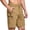 Camel, variant on BRANROY Men's Cargo Shorts - Lightweight Drawstring Elastic Waist Hiking Shorts with 5 Pockets, Breathable Casual Shorts for Men for Trip Golf Camping,Camel,L