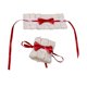 thumbnail image 5 of Maid Accessories Ruffled Bowknot Bracelet Lolita Hand Muñequeras para accesorios, Halloween, disfraz, vestido , boda Rojo Hugo Muñequeras Lolita, 5 of 9