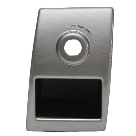 Lund Boat Blank Ignition Switch Panel 2329772 | Pro V Brushed Pewter