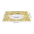 thumbnail image 5 of Stackable Mirror Chargers Set, Anti-Heat Dinner Plates, Easy-Clean Acrylic Decor for Holiday Parties, 5 of 16