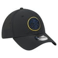 thumbnail image 3 of Men's New Era Black Denver Nuggets Night 39THIRTY Flex Hat, 3 of 5