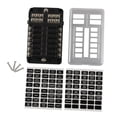 thumbnail image 2 of Caja De Fusibles De 12 Vías Con Terminales Negativos Soporte De Caja De Fusibles De 12 Circuitos Con Luces Para Luces De Advertencia Refrigeradores De Automóviles Cargadores De Automóviles Vogacara VI011510-00, 2 of 6