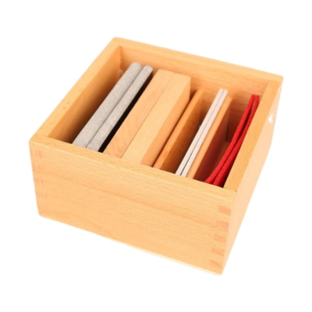 Caja de ayuda didáctica Desarrollo sensorial Inspirar la educación sensorial y la textura B