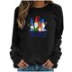 thumbnail image 1 of Sudadera de manga larga con estampado navideño informal con cuello redondo para mujer a la moda Fridja  ghj987+4626, 1 of 4