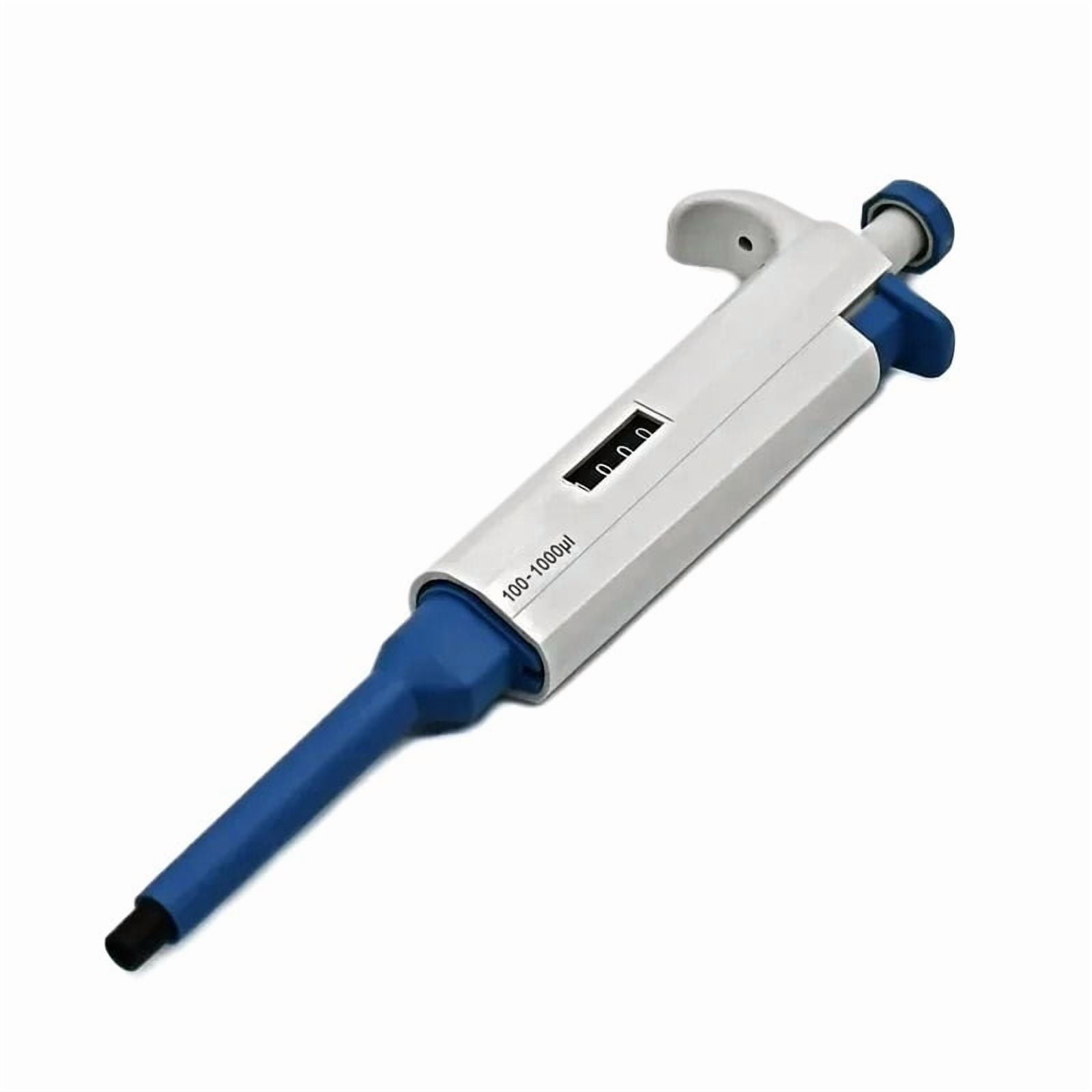 Single Channel Manual Adjustable Pipette 2-10ml Pipettor Pipet 0.1-2.5ul/0.5-10ul/20-200ul/100-1000ul Come With Tips , High-Accurate