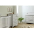 thumbnail image 3 of Commode 4 tiroirs, fini Blanc solide, collection Cotton Candy de Meubles South Shore, 3 of 11