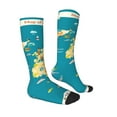thumbnail image 3 of Balery World Map With Landmarks Fun Novelty Socks Men'S Women'S Crew Socks Funny Crazy Novelty Socks Quirky And Cool Socks, 3 of 9