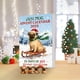 thumbnail image 1 of 2025 Pug Advent Calendar 2d Christmas Decorative Pendant, 1 of 1