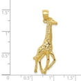thumbnail image 3 of 14K Yellow Gold Charm Pendant Men'S 39 mm 8 Giraffe, 3 of 3