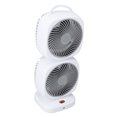 thumbnail image 1 of Ventilador De Doble Torre, Ventilador De Mesa Oscilante 5 Velocidades Portátil Que Ahorra Espacio Para El Hogar Para Acampar, 1 of 7