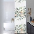 thumbnail image 3 of Sage Green Ocean Window Privacy Film, Coastal Eucalyptus Starfish Shell Static Cling UV Sun Blocking Heat Control Window Tint Day and Night, Non-Adhesive One Way Windows Privacy Cover 17.7''x78.7'', 3 of 7