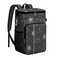 thumbnail image 1 of Gothic Starry Night Insulated Cooler Bag - 20L Soft Backpack Cooler with Cosmic Print, Lightweight & Durable, 1 of 6