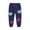 C-Navy, variant on Gpaecead Young Kids Boys Tapered Workout Sweatpants Trendy Cute Dinosaur Printed Elastic Sports Joggers Pants 2-8 Years Blue