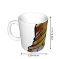 thumbnail image 2 of Yiaed Fishing Gnome Fisherman Print Ceramics Coffee,Large Handle Design,Extra Large Tea and Coffee Cup for Office and Home Mugs, 2 of 6