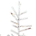 thumbnail image 2 of Vickerman 7.5' x 62" Flocked Stick Pine Tree, Dura-Lit® LED Warm White Mini Lights., 2 of 4