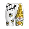 thumbnail image 3 of Picia Gnome Sweet Honey Pajama Shorts for Men, Men's Pajama Bottoms, Sleepwear,Short Pajama Pants-3X-Large, 3 of 9