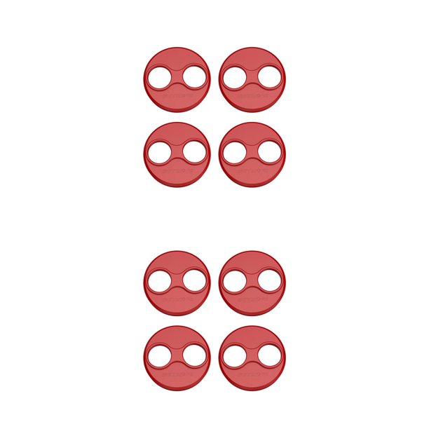 Methold Motor Hood Covers Protector Anti-colisión Aleación de aluminio Tapa Accesorio Reemplazo para Mini 3 Pro / SE / 1 Rojo 2piezas