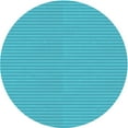 thumbnail image 1 of Ahgly Company Indoor Round Patterned Dark Turquoise Green Area Rugs, 3' Round, 1 of 6