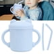 thumbnail image 1 of Taza De Sorbio De Silicona Para Bebés, Copa Para Bebés A Prueba De Derrames Fáciles De Agarrar Para Niños Gruesos Para Niños Pequeños, 1 of 7