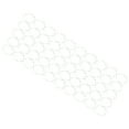 thumbnail image 4 of Pendientes de aro pequeños, 50 piezas de pendientes de aro, pendientes de aro hipoalergénicos, pendientes de aro con cuentas para mujer, uso práctico, 4 of 14