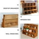 thumbnail image 2 of Organizador de escritorio vintage creativo, caja de madera, estante de almacenamiento de madera para colgar en la pared, 2 of 8