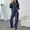 Dark Blue, variant on Stichou Sweatsuits Women 2 Piece Outfit Two Piece Lounge Sets Hoodies and Sweatpants Fall Fashion Clothes 2026 Spring Tracksuit Light Gray M