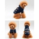 thumbnail image 3 of Ropa para mascotas Perro Gato Otoño Invierno Ropa Cuerno Botón Ropa Para Perro Sudadera Con Capucha Azul M, 3 of 5