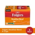 thumbnail image 2 of (72 Count) Folgers Breakfast Blend, Mild Roast, K-Cup Coffee Pods, 2 of 12