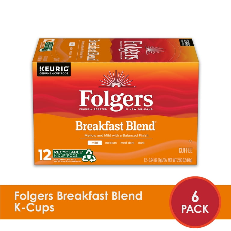 Folgers simply top smooth k cups