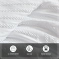 thumbnail image 4 of Wrangler Prarie Zig Zag Chenille White 4 Piece Comforter Set-Full/Queen, 4 of 12
