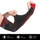 thumbnail image 2 of Balery Black Panther Red Background Mangas Refrescantes para Brazos para Hombre y Mujer – Transpirables y Absorbentes de Humedad para Mujeres, Hombres y Niños, 2 of 7