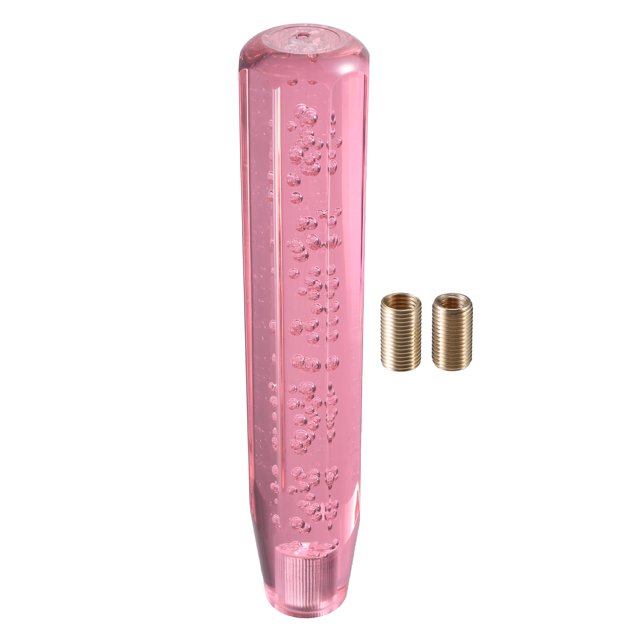 Engranaje Cambios Perilla Palanca, 25cm Universal para Auto Duradero Acrílico Rosa