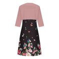 thumbnail image 5 of Conjunto de dos piezas de verano para mujer, cuello redondo, elegante, con tirantes, y cárdigan de media manga, conjunto de tops Wmkox8yi bvn813, 5 of 5