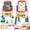 Blue, variant on Joyooss Kids Art Easel, 2-in-1 Adjustable Double-Sided Magnetic Chalkboard & Dry Erase Board with Personalized Name Sticker, Art Accessories Included, Ages 3+, Red/Blue/White