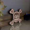 thumbnail image 2 of Skull Led Light Box, Dimmable Neon-Like Light Signs USB Power for Wall Decor Bedroom Decoration, Static Light (WxH) 6"x6", 2 of 4