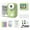 C, variant on Huzeye Snapalette Printcam Keilini Kids Digital Camera Huzeye Snap Print Camera 10x 1080p Mini Sport Camera Mini Digital Camera Instant Printing Camera Toy