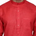 thumbnail image 3 of Mens Desginer Wear Bollywood Style Indian South Indian Cotton Dhoti Kurta Set, 3 of 4