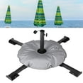 thumbnail image 1 of Soporte de sombrilla perfecl fácil Instalación patio Trasero Negro con bolsa de agua, 1 of 8