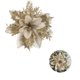 thumbnail image 5 of Flores Brillantes 10/20 Piezas 15 Cm para Navidad, 5 of 9