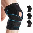thumbnail image 1 of wonima44 DOUFURT Knee Brace for Women & Men Meniscus Tear, Plus Size Knee Braces for Knee Pain Relief, Arthritis, Compression Knee Support Side Stabilizers, 1 of 1