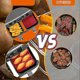 thumbnail image 3 of Reusable Silicone Air Fryer Liners for Ninja Foodi Dual Air Fryer DZ201, Non-Stick Air Fryer Access Banmo, 3 of 5