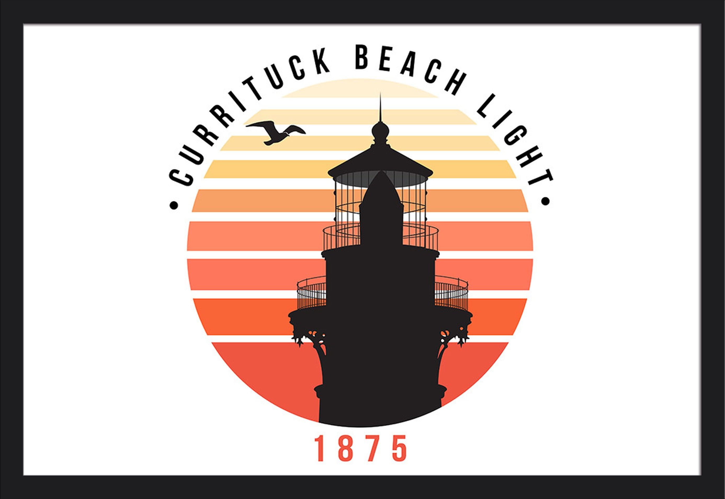 Outer Banks, North Carolina Currituck Beach Lighthouse 1875