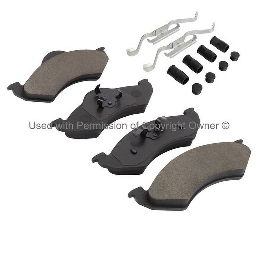 Mpa Electrical 1003-0820M Quality Built Disc Brake Pad Set   Black Series,