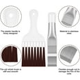 thumbnail image 4 of Air Conditioner Condenser Fin Comb, Fin Cleaning Brush Air Conditioner Fin Cleaner Refrigerator Coil Cleaning Whisk Brush Metal Fin Evaporator Radiator Repair Tool (2), 4 of 5