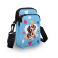 thumbnail image 3 of HELLHERO Lightweight Polyester Underarm Shoulder Bag Men, Women 4.33x1.97x7.09 Puppy Donut, 3 of 6